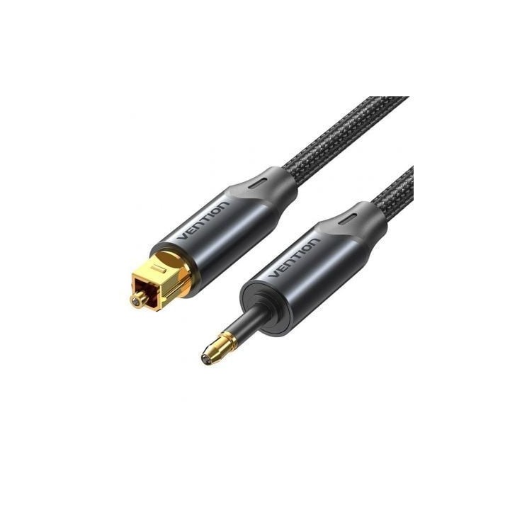 Cable de Audio de Fibra óptica Vention BKCBH/ 2m/ Negro