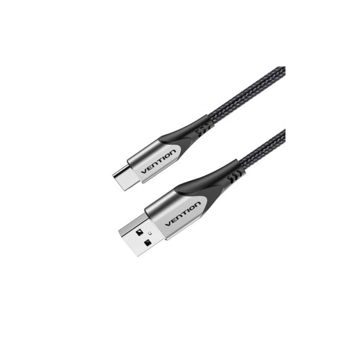 Cable USB 2.0 Tipo-C Vention CODHG/ USB Macho - USB Tipo-C Macho/ 480Mbps/ 1.5m/ Gris
