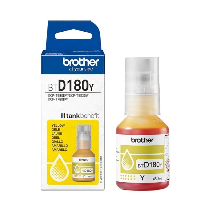 Brother Botella BTD180Y Amarillo