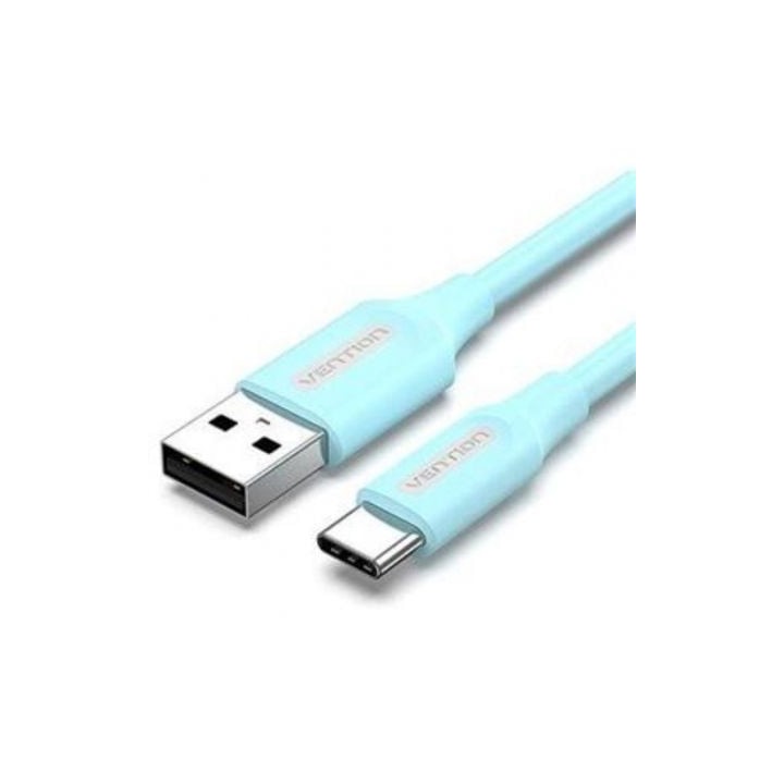 Cable USB 2.0 Tipo-C Vention COKSG/ USB Tipo-C Macho - USB Macho/ 480Mbps/ 1.5m/ Azul
