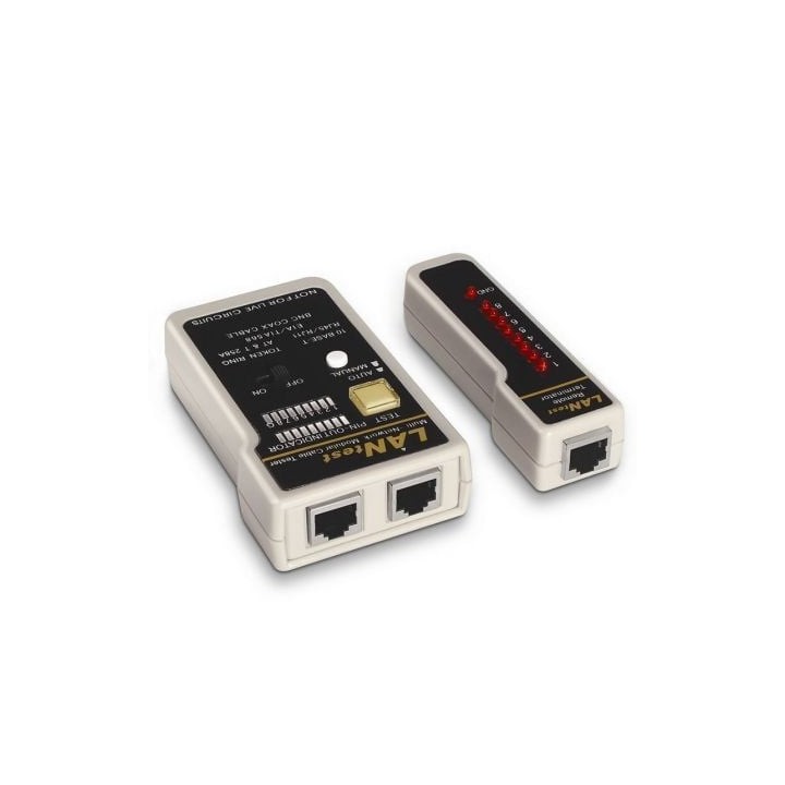 Tester Aisens A142-0314 para RJ11-RJ12-RJ45/ Coaxial