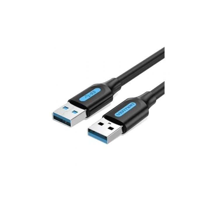 Cable USB 3.0 Vention CONBD/ USB Macho - USB Macho/ 5Gbps/ 50cm/ Negro