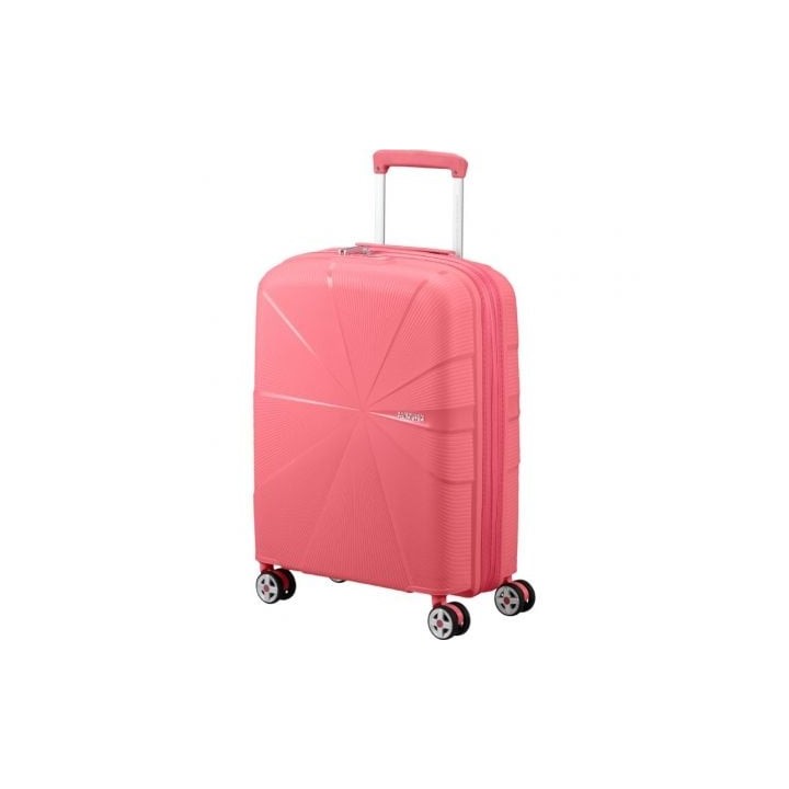 Maleta de Cabina American Tourister Starvibe Spinner 55cm/ 55x40x20cm/ 4 Ruedas/ Coral