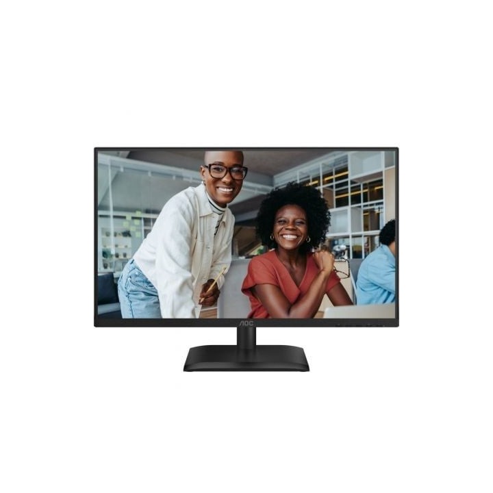 Monitor Profesional AOC 24E4U 23.8"/ Full HD/ Regulable en altura/ Negro