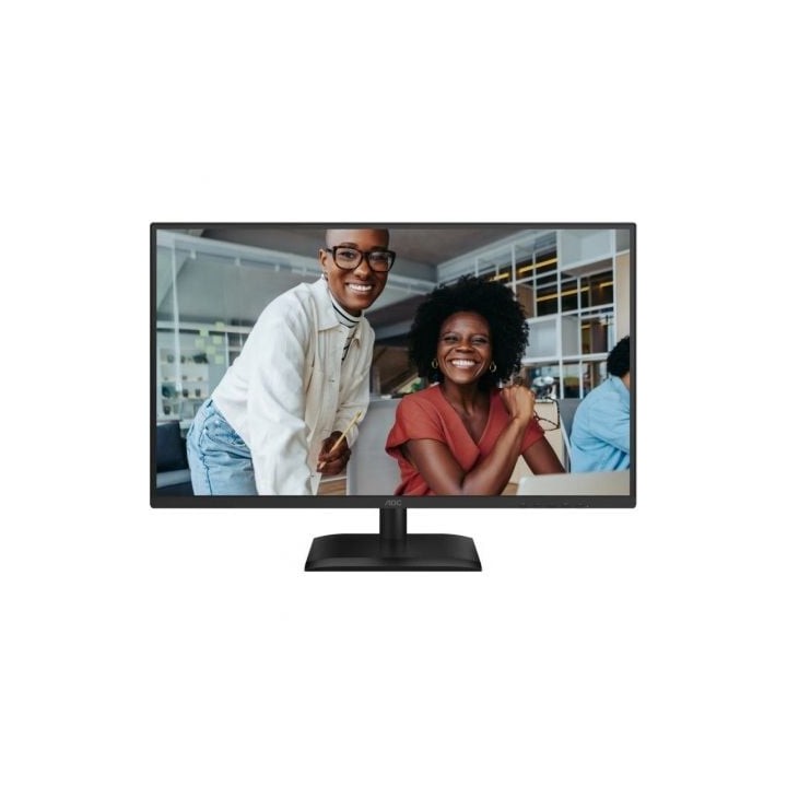 Monitor Profesional AOC 27E4U 27"/ Full HD/ Multimedia/ Regulable en altura/ Negro