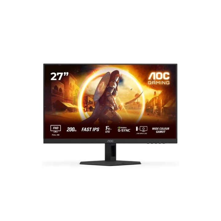Monitor Gaming AOC 27G4HRE 27"/ Full HD/ 1ms/ 200Hz/ IPS/ Multimedia/ Negro