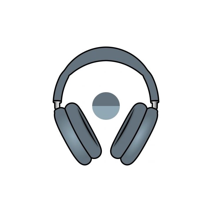 Auriculares Bluetooth Apple Airpods Max USB-C/ Azul