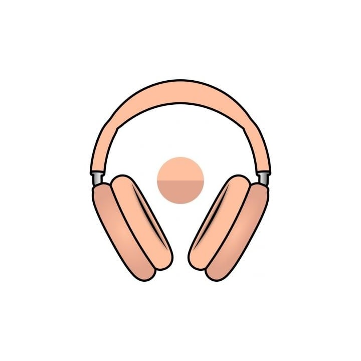 Auriculares Bluetooth Apple Airpods Max USB-C/ Naranja