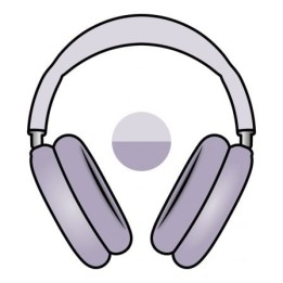 Auriculares Bluetooth Apple Airpods Max USB-C/ Púrpura