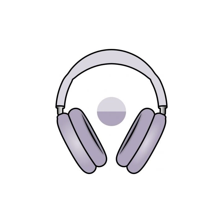 Auriculares Bluetooth Apple Airpods Max USB-C/ Púrpura