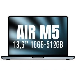 Apple Macbook Air 13,6"/ M5 10-Core CPU/ 16GB/ 512GB SSD/ 8-Core GPU/ Azul