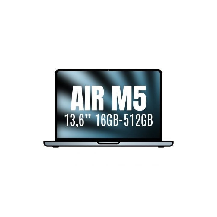 Apple Macbook Air 13,6"/ M5 10-Core CPU/ 16GB/ 512GB SSD/ 8-Core GPU/ Azul