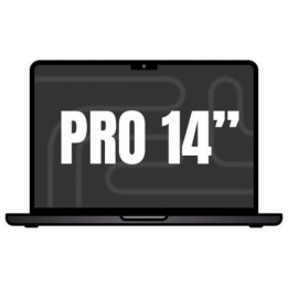 Apple Macbook Pro 14"/ M5 10-Core CPU/ 16GB/ 1TB SSD/ 10-Core GPU/ Negro Espacial