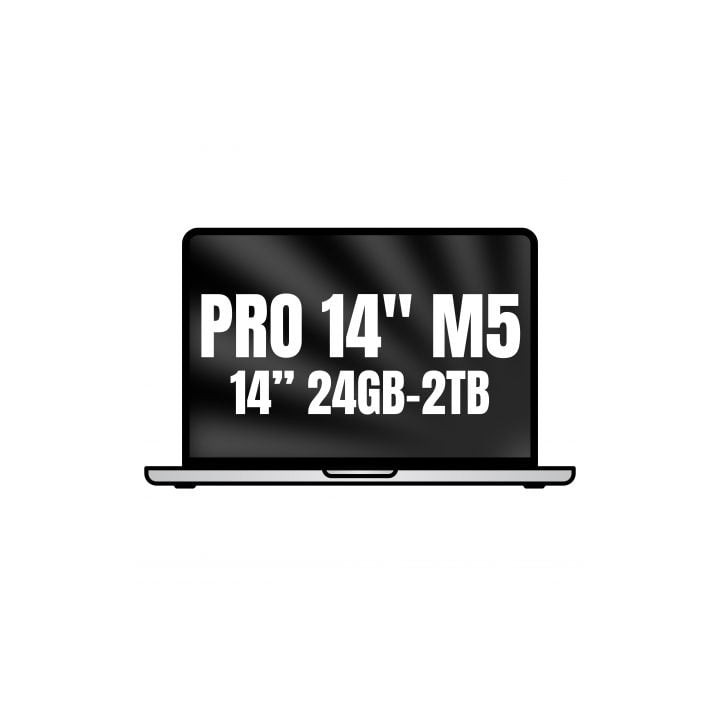 Apple Macbook Pro 14"/ M5 Pro 18-Core CPU/ 24GB/ 2TB SSD/ 20-Core GPU/ Plata