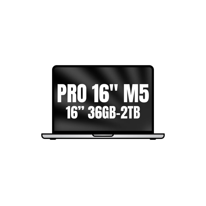 Apple Macbook Pro 16"/ M5 Max 18-Core CPU/ 36GB/ 2TB SSD/ 32-Core GPU/ Plata