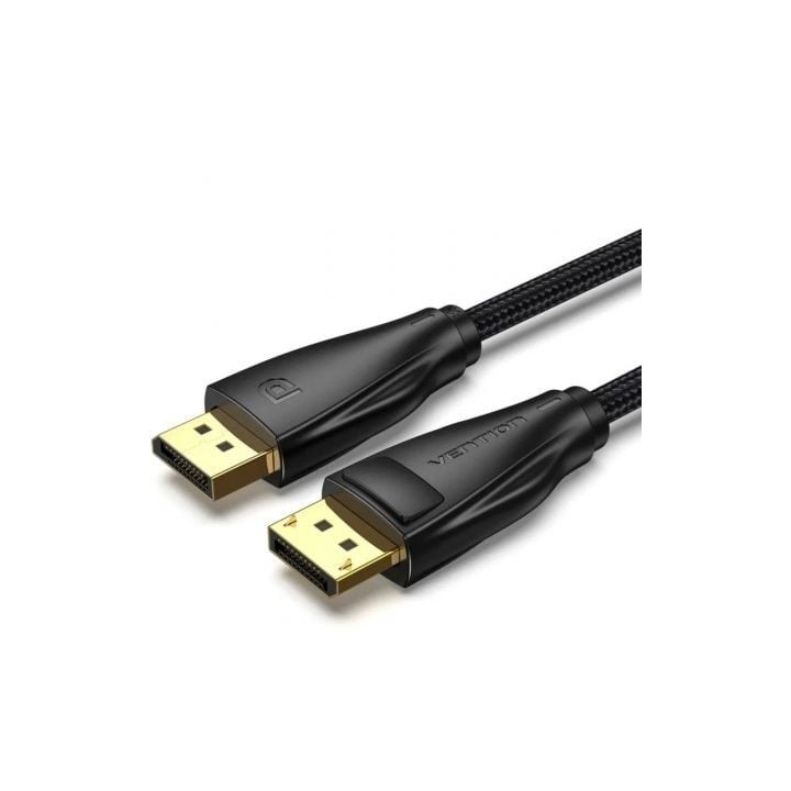 Cable DisplayPort 1.4 8K Vention HCCBI/ DisplayPort Macho - DisplayPort Macho/ 3m/ Negro