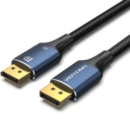 Cable DisplayPort 1.4 8K Vention HCELF/ DisplayPort Macho - DisplayPort 8K Macho/ 1m/ Azul