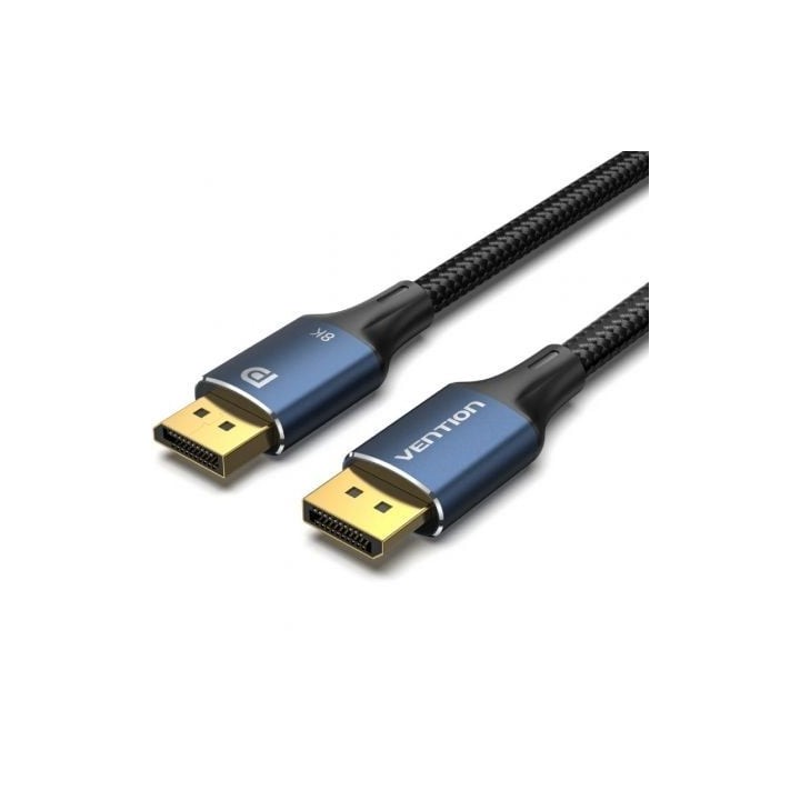 Cable DisplayPort 1.4 8K Vention HCELF/ DisplayPort Macho - DisplayPort 8K Macho/ 1m/ Azul