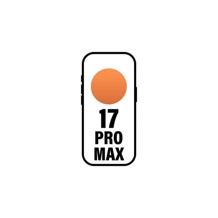 Smartphone Apple iPhone 17 Pro Max 256GB/ 6.9"/ 5G/ Naranja Cósmico