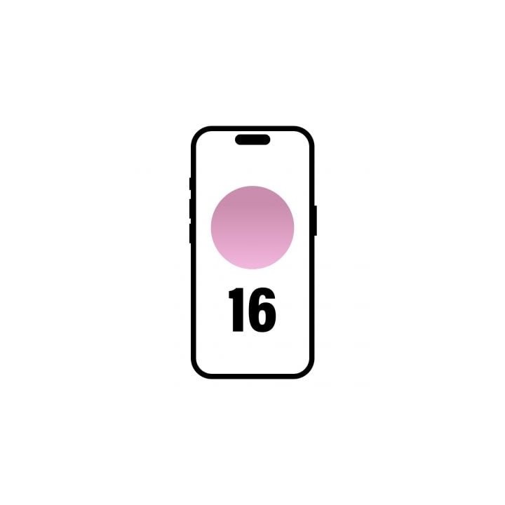 Smartphone Apple iPhone 16 128GB/ 6.1"/ 5G/ Rosa