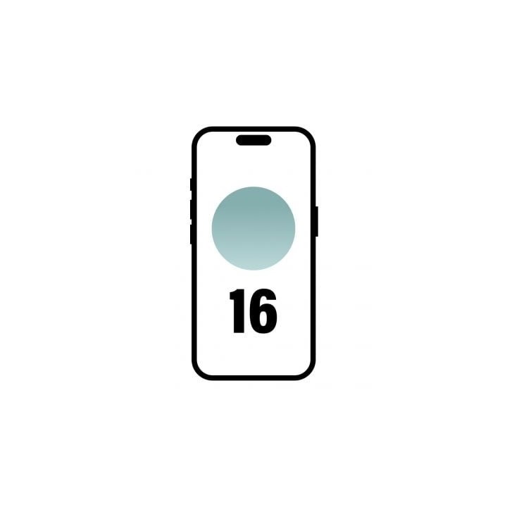 Smartphone Apple iPhone 16 128GB/ 6.1"/ 5G/ Verde Azulado