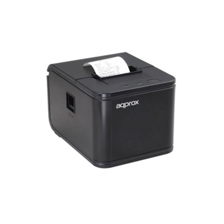 Impresora de Tickets Approx appPOS58AU/ Térmica/ Ancho papel 58mm/ USB/ Negra