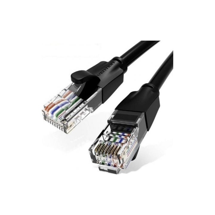 Cable de Red RJ45 UTP Vention IBEBK Cat.6/ 8m/ Negro