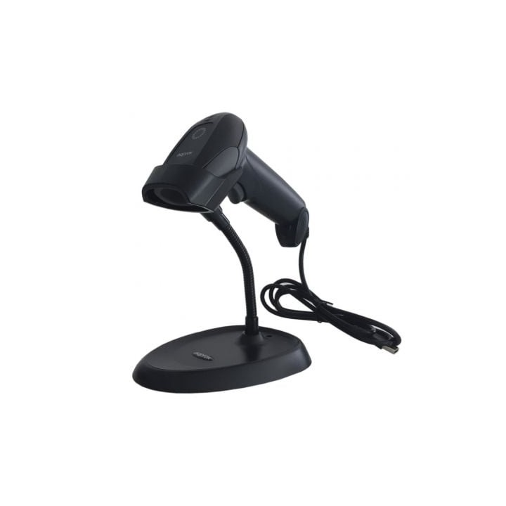 Lector de Código de Barras 1D Approx appLS11AS/ USB/ Incluye Soporte