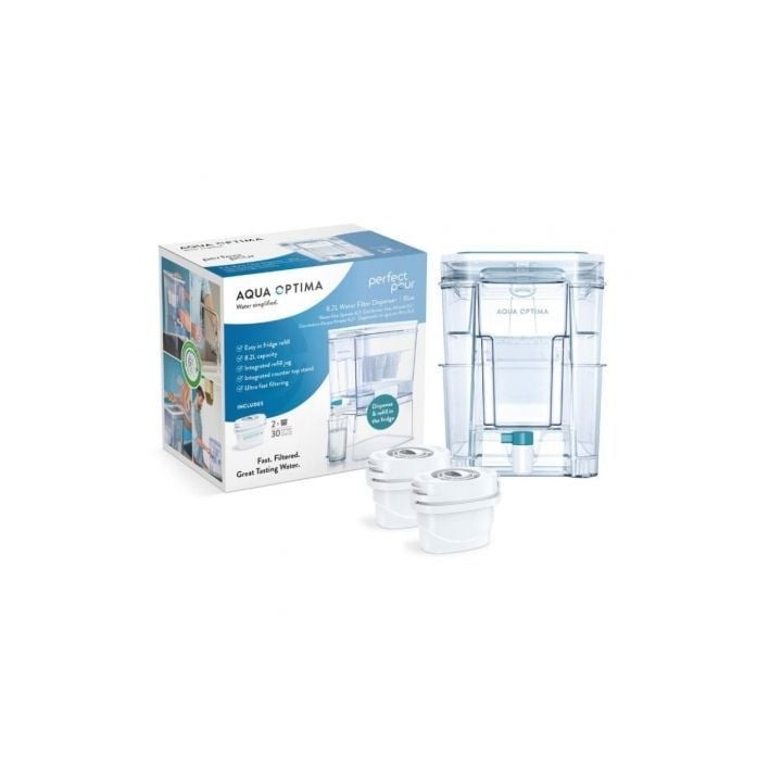 Depósito de Agua Filtrada Aqua Optima WD1000/ 8.2L/ Incluye 2 Filtros