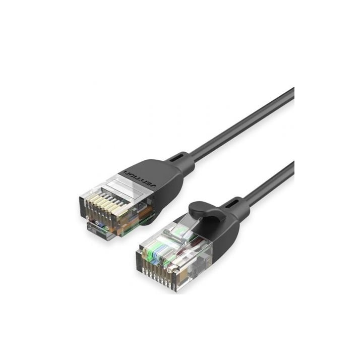 Cable de Red RJ45 UTP Vention IBIBJ Cat.6A/ 5m/ Negro