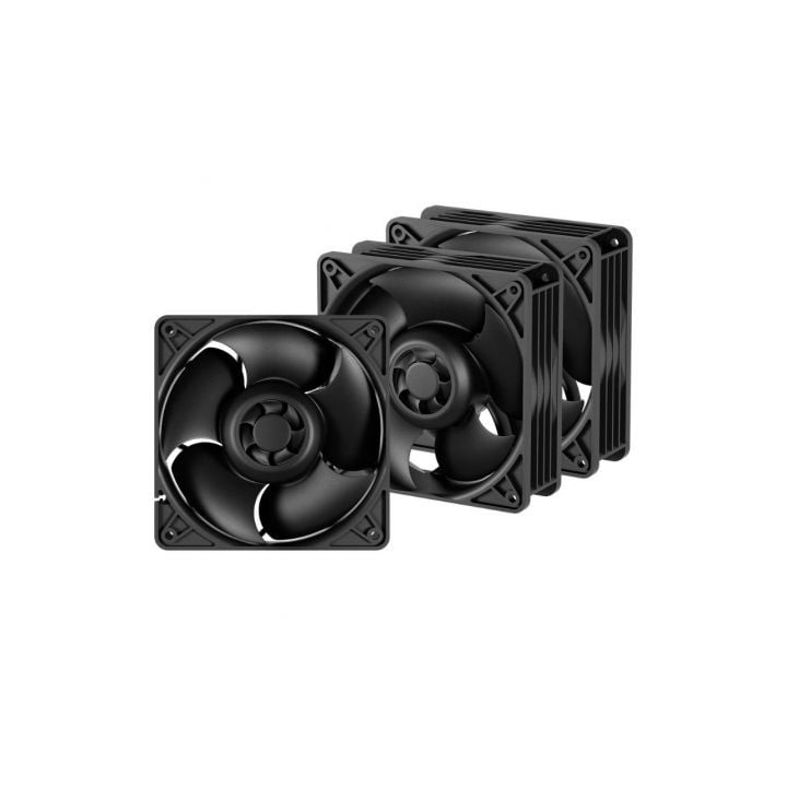 Pack de 3 Ventiladores Arctic S12038-4K/ 12cm