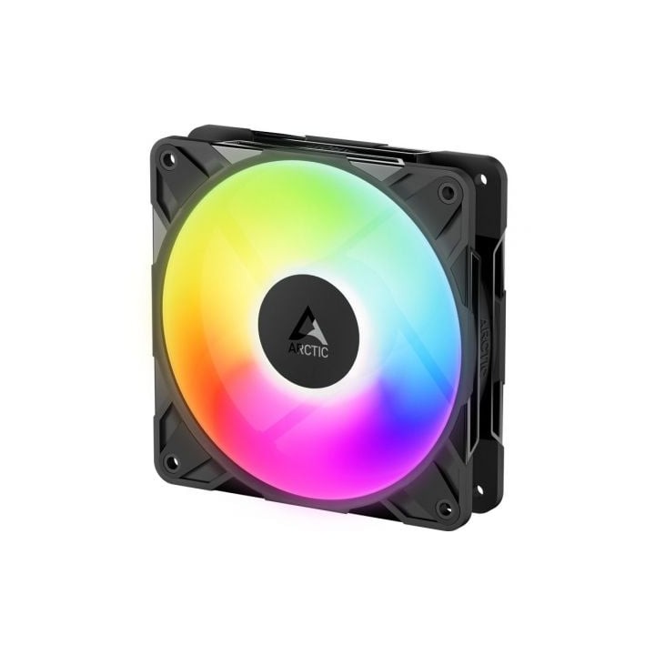 Ventilador Arctic P12 Pro Reverse A-RGB/ 12cm/ Negro
