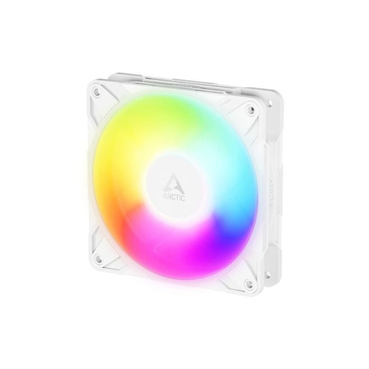 Ventilador Arctic P12 Pro Reverse A-RGB/ 12cm/ Blanco