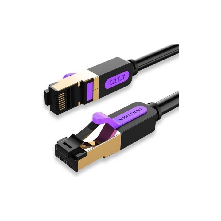 Cable de Red RJ45 SFTP Vention ICDBN Cat.7/ 15m/ Negro