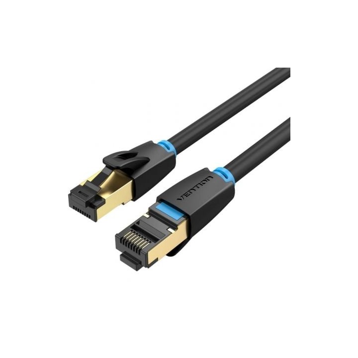 Cable de Red RJ45 SFTP Vention IKABJ Cat.8/ 5m/ Negro