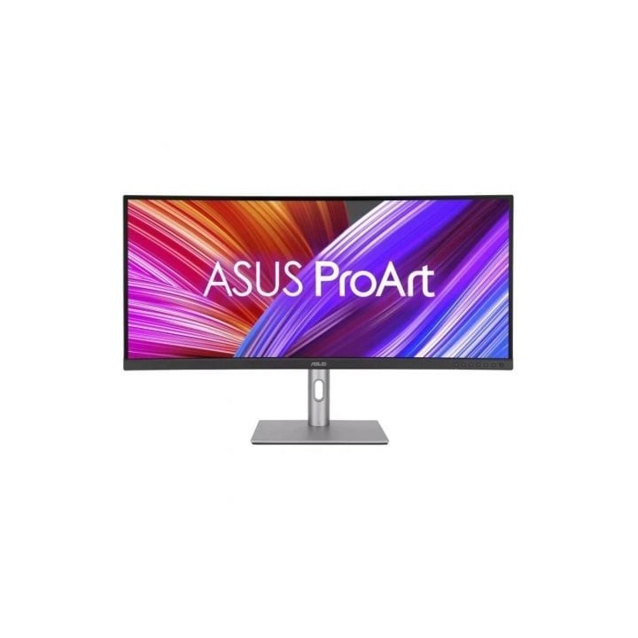 Monitor Profesional Asus ProArt Display PA34VCNV 34"/ UWQHD/ Multimedia/ Regulable en altura/ Negro y Plata