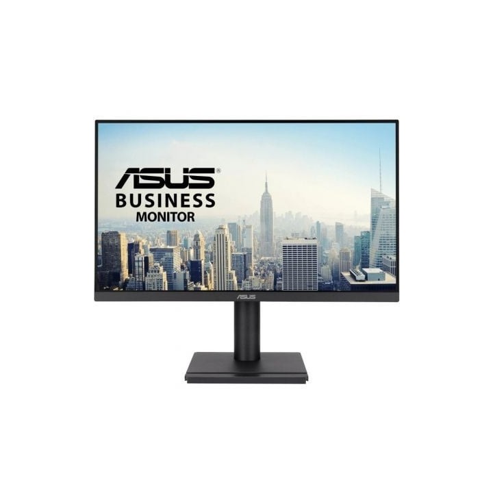 Monitor Profesional Asus VA279QGS 27"/ Full HD/ Multimedia/ Regulable en altura/ Negro
