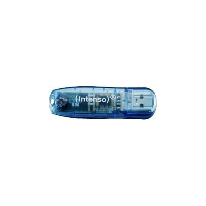 Intenso 3502450 Lápiz USB 2.0 Rainbow 4GB Azul