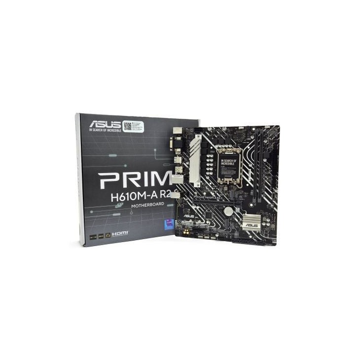 Placa Base Asus Prime H610M-A R2.0/ Socket 1700/ DDR5/ PCIe 4.0/ Micro ATX
