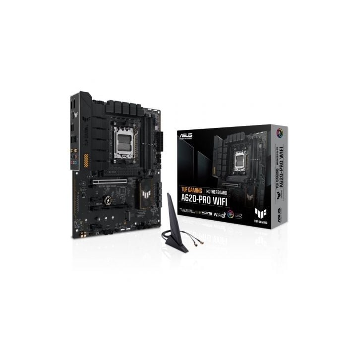 Placa Base Asus TUF GAMING A620-PRO WIFI Socket AM5/ DDR5/ PCIe 4.0
