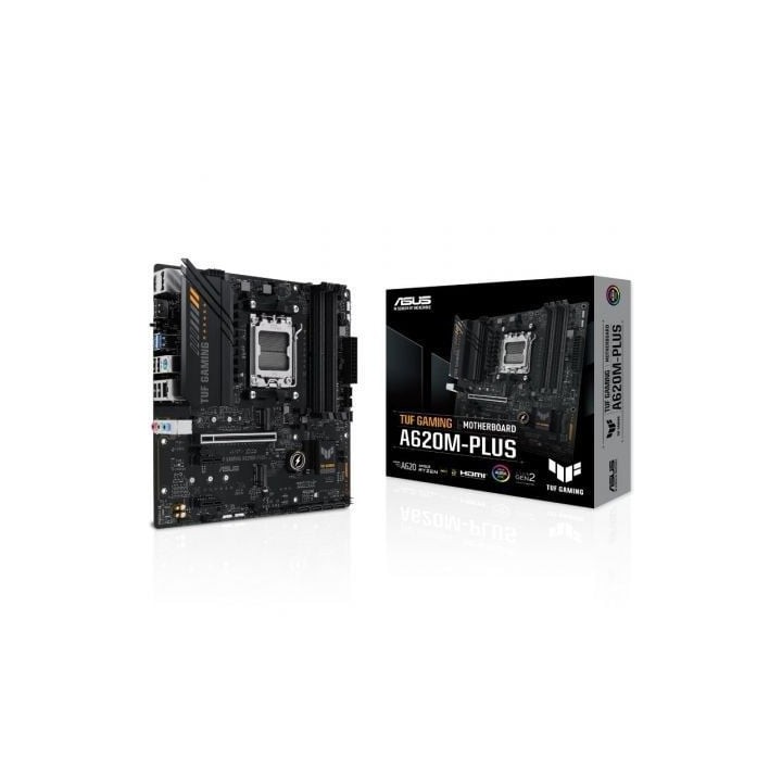 Placa Base Asus TUF GAMING A620M-PLUS Socket AM5/ DDR5/ PCIe 4.0/ Micro ATX