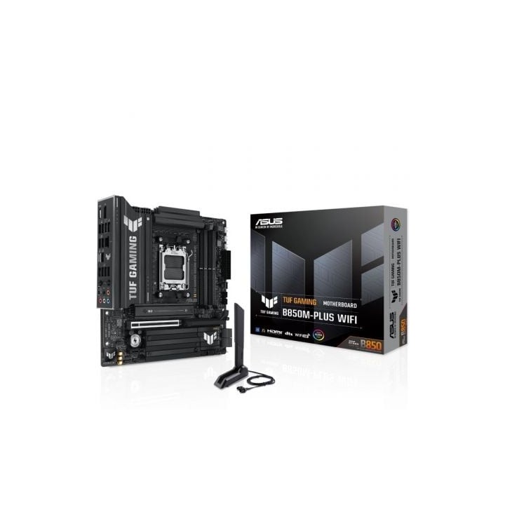 Placa Base Asus TUF GAMING B850M-PLUS WIFI Socket AM5/ DDR5/ PCIe 5.0/ Micro ATX