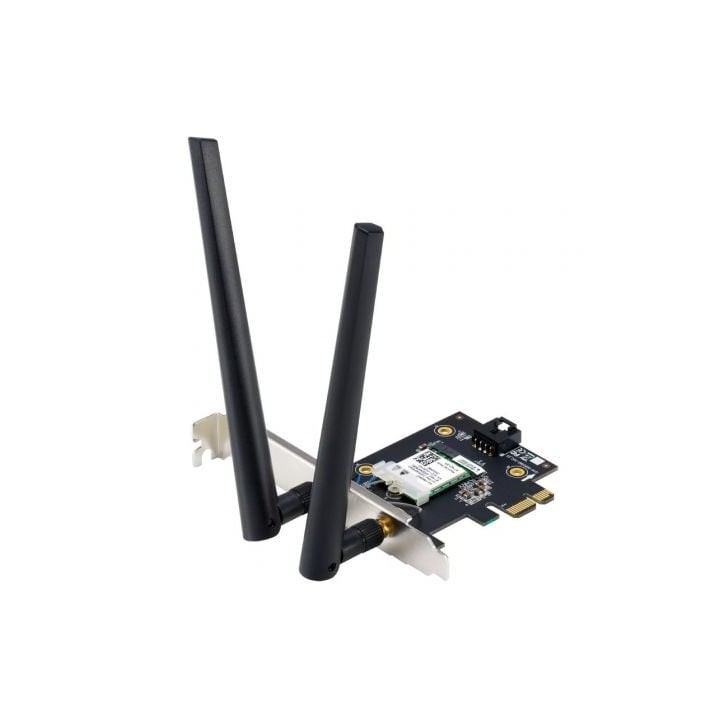 Tarjeta de Red Inalámbrica-PCI Express Asus PCE-BE6500/ 6500Mbps/ 2.4/5/6GHz
