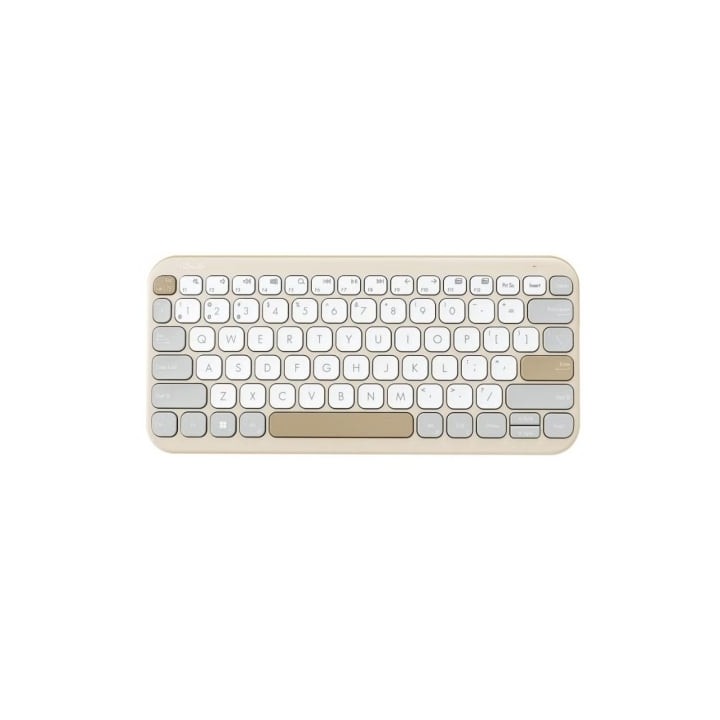 Teclado Inalámbrico Asus Marshmallow KW100/ Beige
