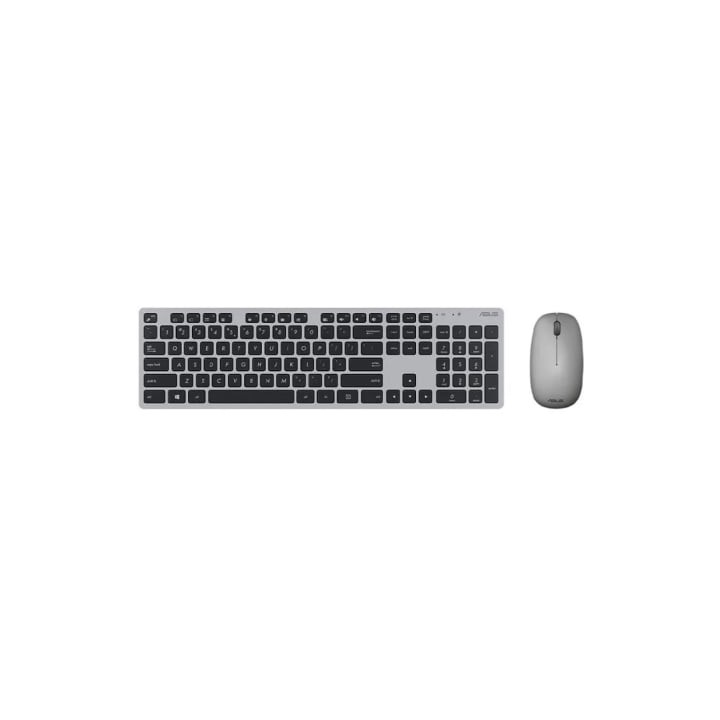 Teclado y Ratón Inalámbricos Asus W5000 Wireless/ Gris