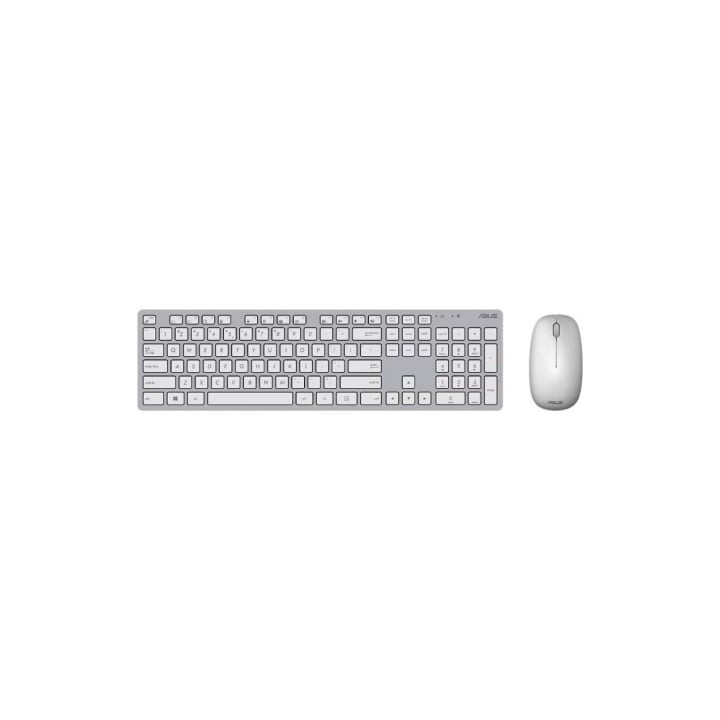 Teclado y Ratón Inalámbricos Asus W5000 Wireless/ Blanco
