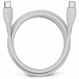 Cable USB 2.0 Tipo-C Vention TRWHH/ USB Tipo-C Macho - USB Tipo-C Macho/ Hasta 100W/ 480Mbps/ 2m/ Gris