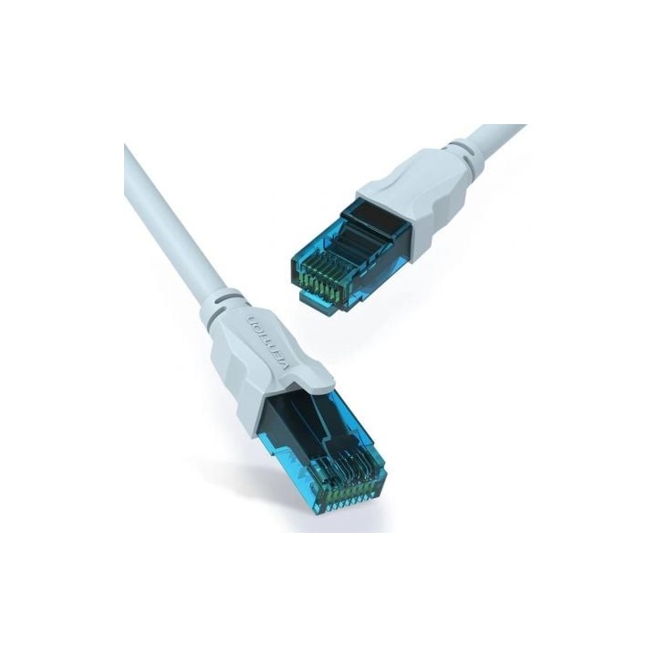 Cable de Red RJ45 UTP Vention VAP-A10-S500 Cat.5e/ 5m/ Azul y Negro