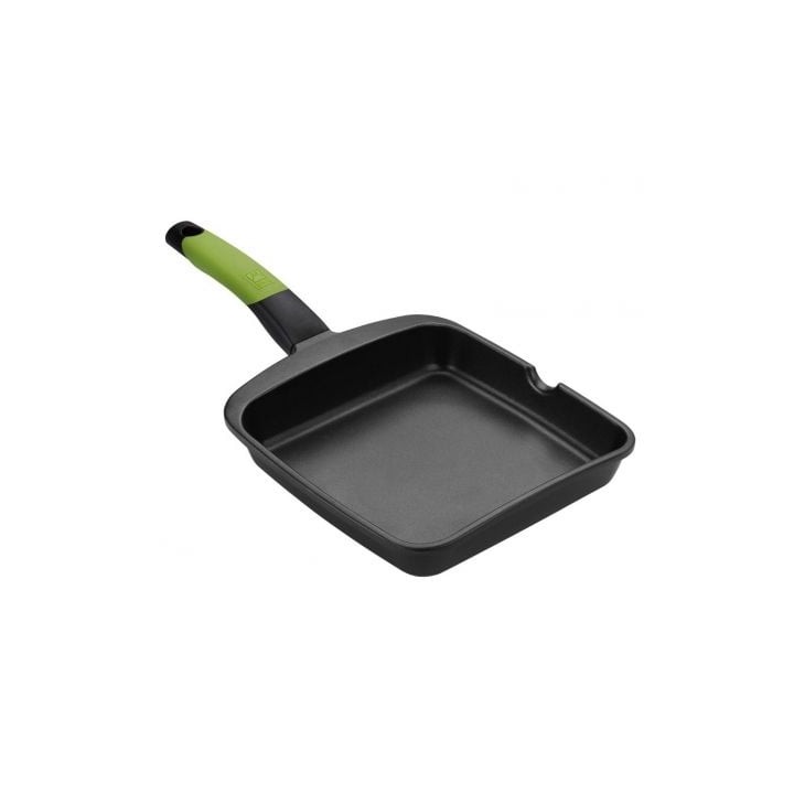 Asador Bra Prior A121459/ Ø28cm/ Aluminio fundido/ Apto para Inducción