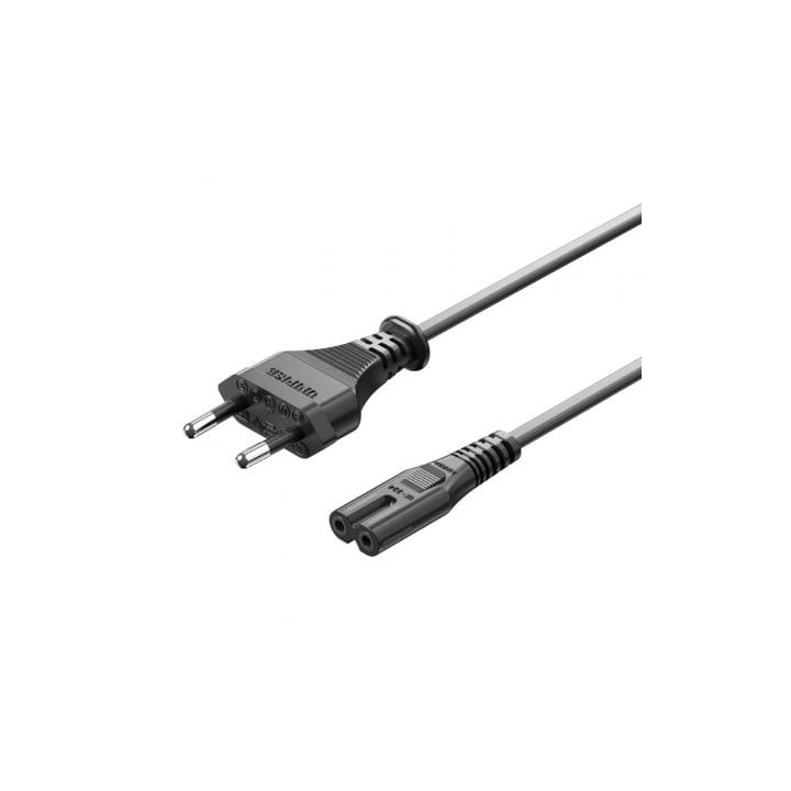 Cable Alimentación Forma 8 Vention ZCLBAC/ CEE7/16 Macho - C7 Hembra/ 1.8m